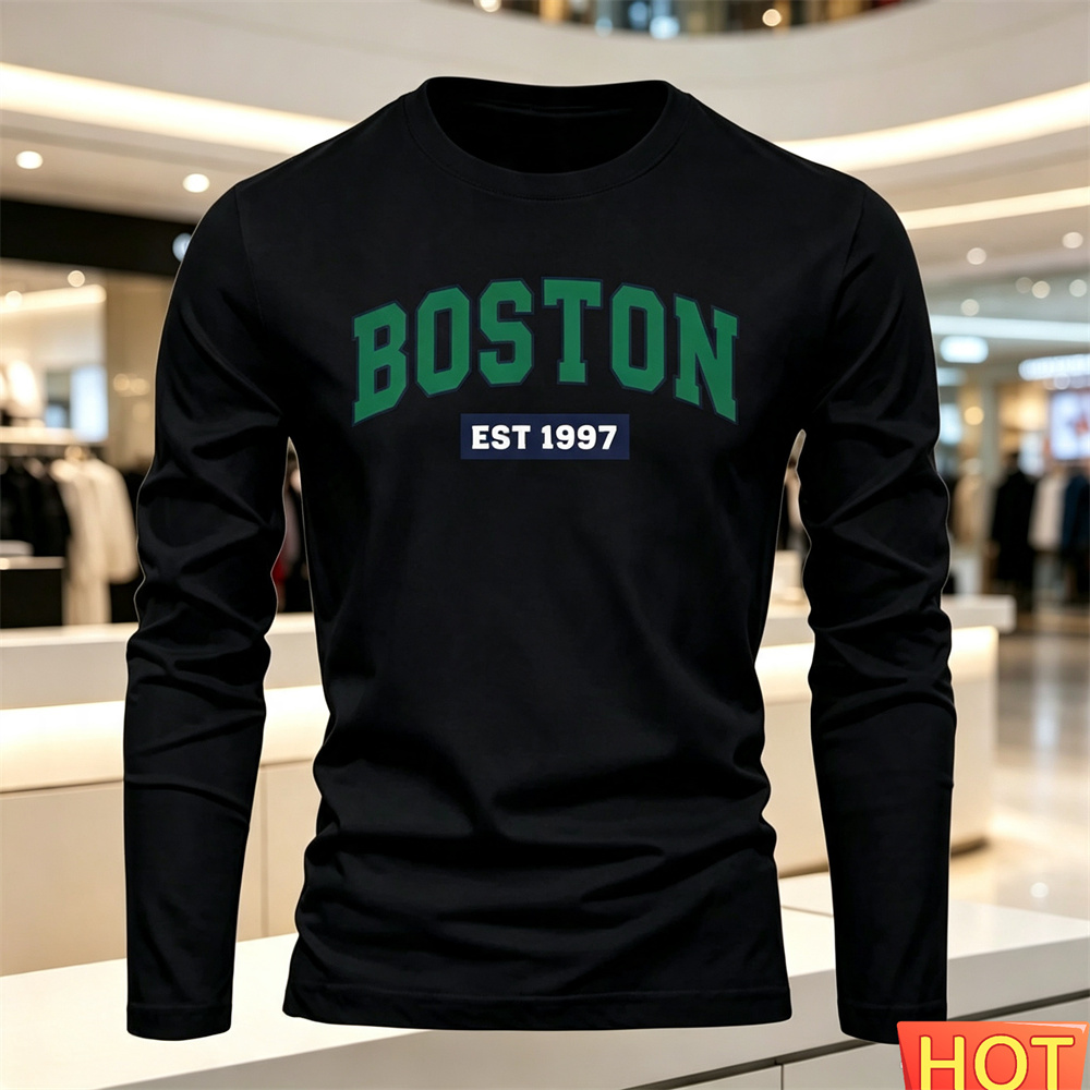 Camiseta de manga larga para h - Men'S Tops Fashion reseña y precio