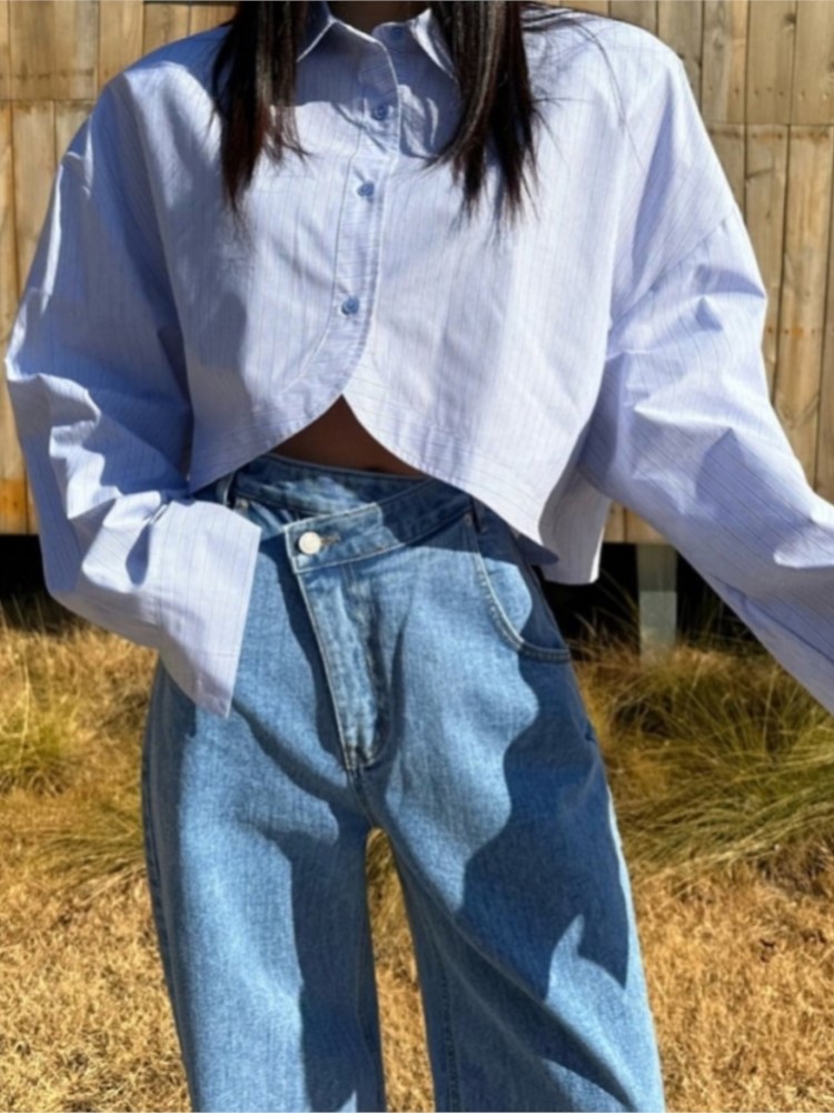 Blusa informal a rayas para Mu - Polo Shirt Slim reseña y precio