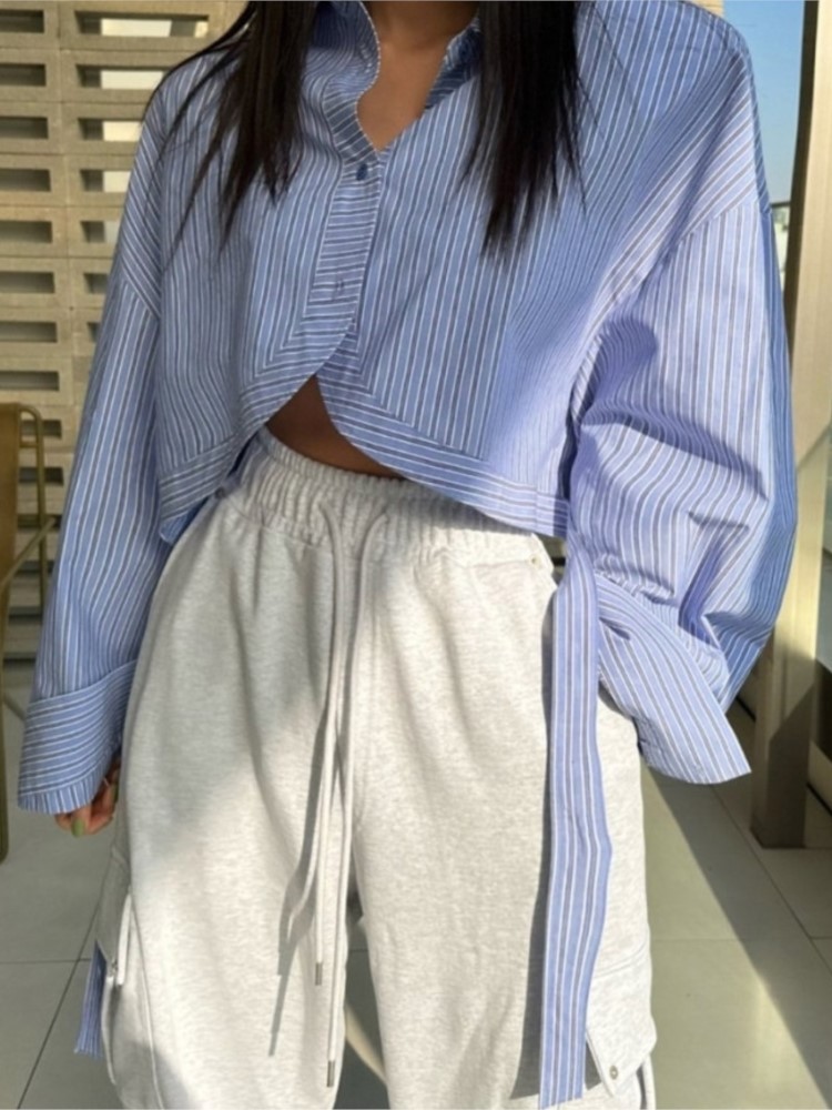 Blusa informal a rayas para Mu - Polo Shirt Slim reseña y precio
