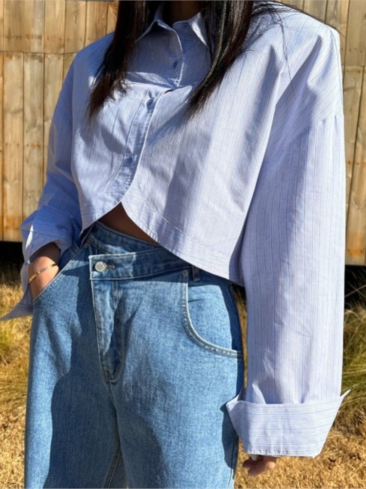 Blusa informal a rayas para Mu - Polo Shirt Slim reseña y precio