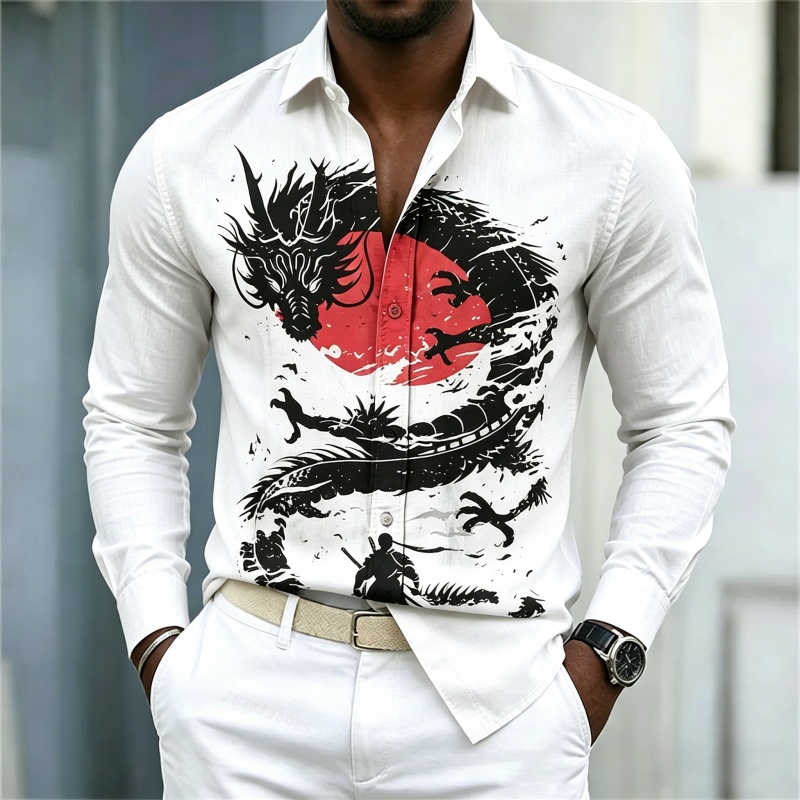 Camisa de Hombre 2026, Blanca, - Men'S Tops Fashion reseña y precio