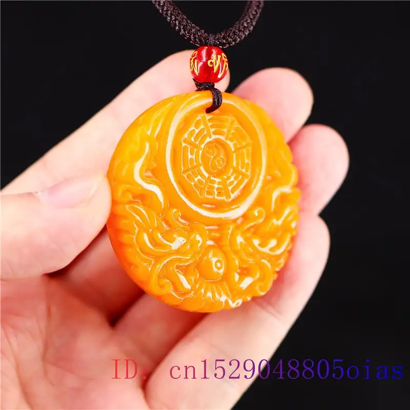 Colgante de Dragón de Jade ama - Yellow Men'S Fashion reseña y precio