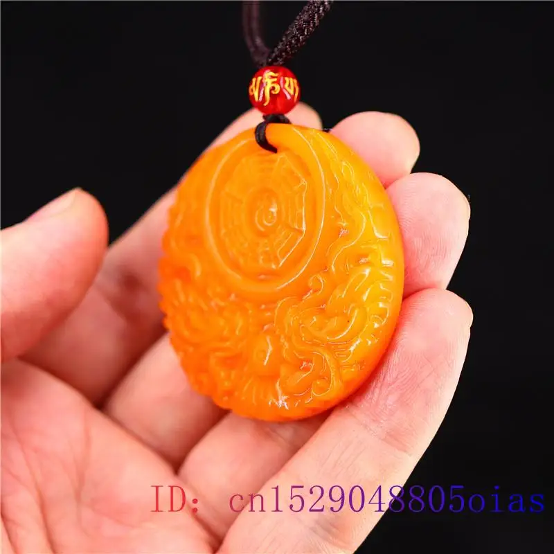 Colgante de Dragón de Jade ama - Yellow Men'S Fashion reseña y precio