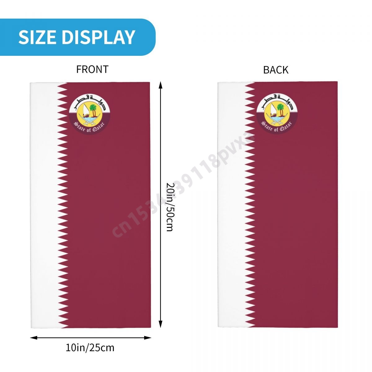 Pañuelo nacional Qatari con ba - Men'S Fashion Qatar reseña y precio