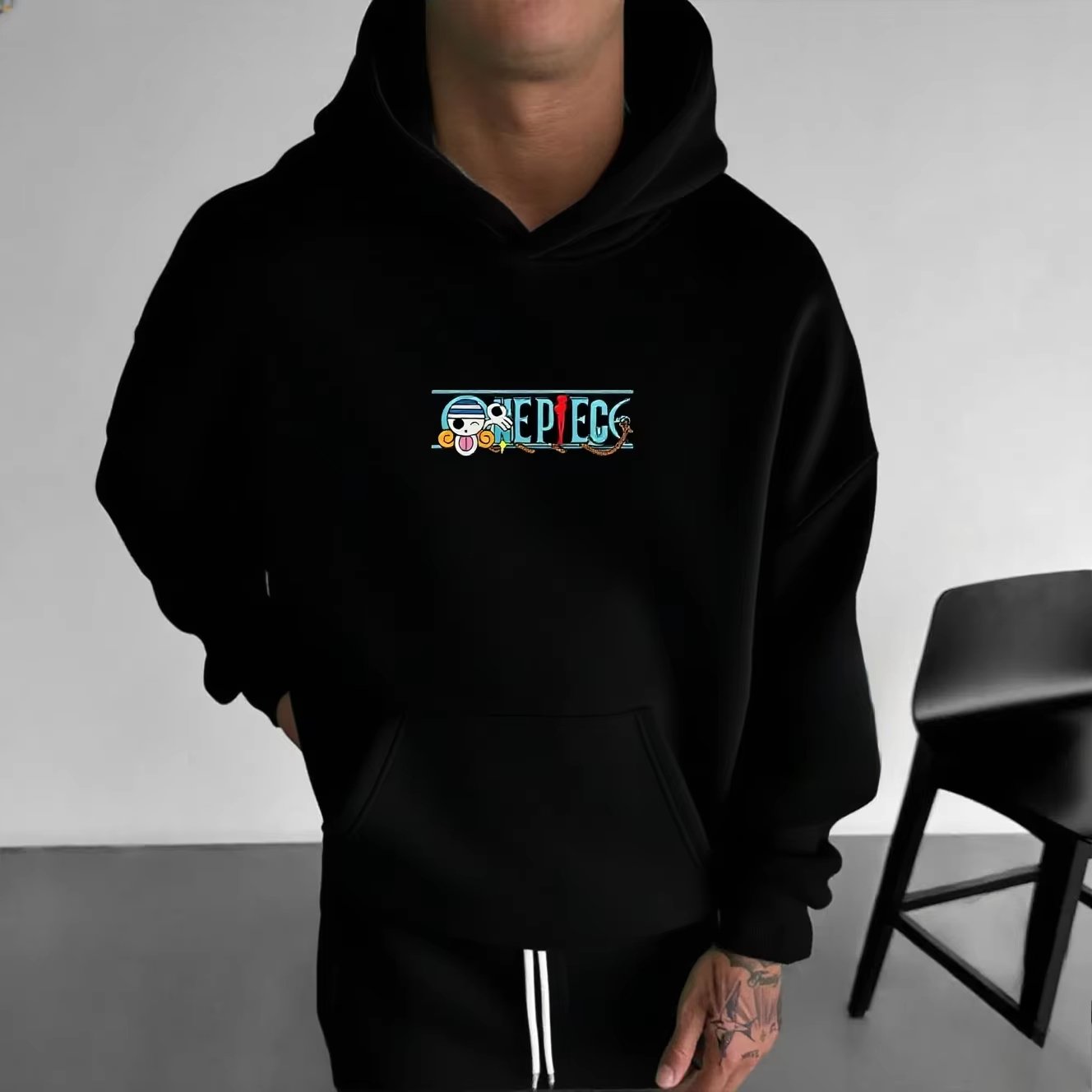 Sudadera con Capucha Oversize  - Mens Fashion Mullet reseña y precio