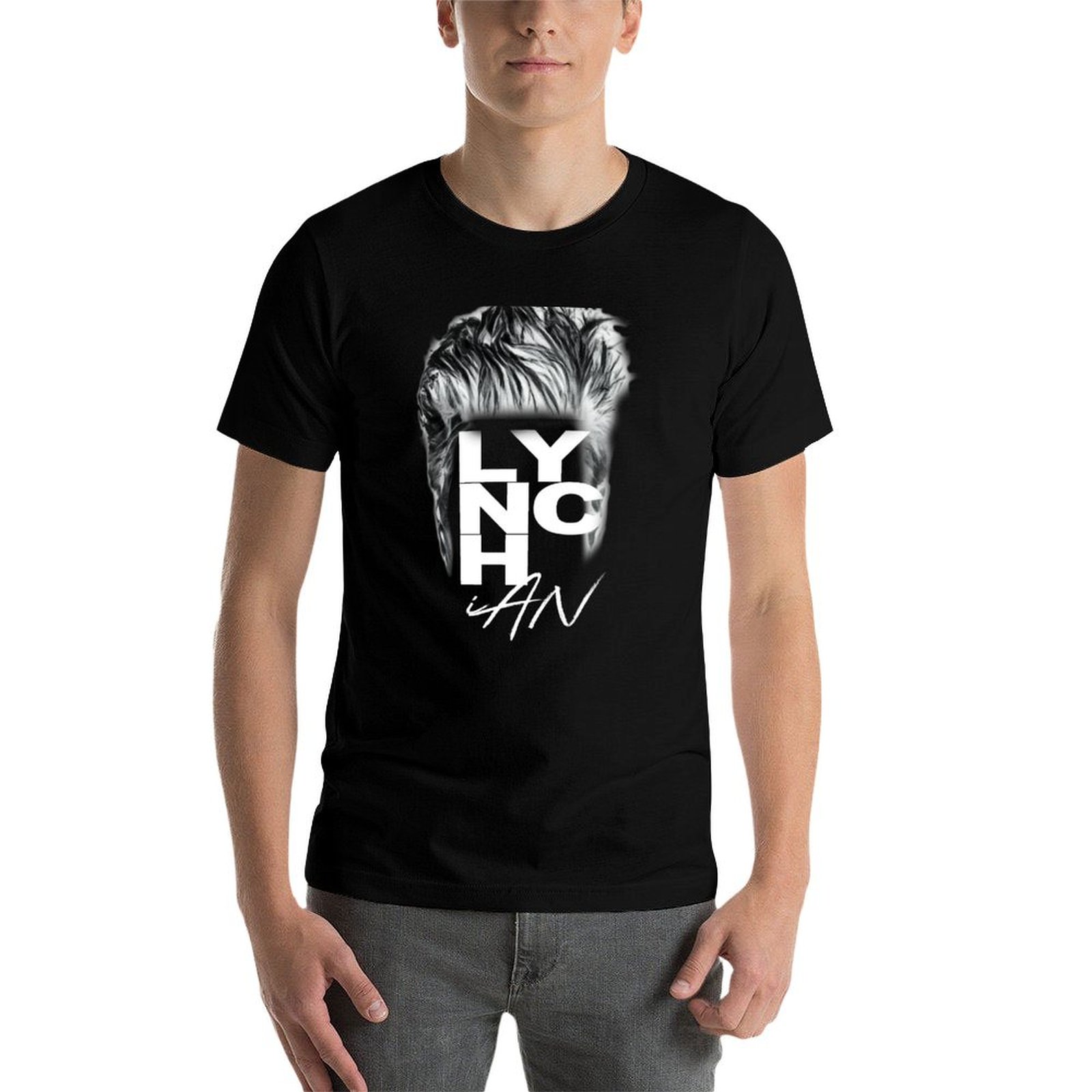 Lynch Haircut - Camiseta negra - Men'S Fashion Haircuts reseña y precio