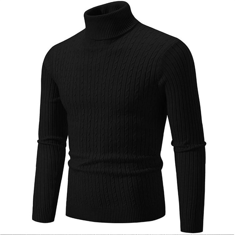 2025 nuevos hombres suéter de  - Turtleneck Sweater Men reseña y precio