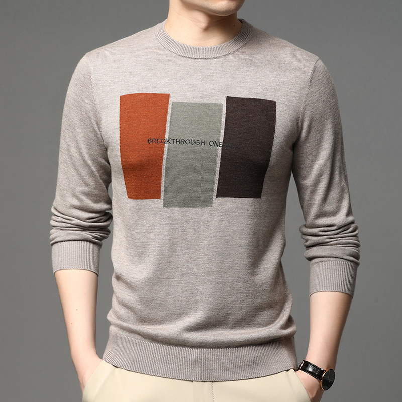 Suéter de punto jacquard de mo - Mens Fashion Mullet reseña y precio