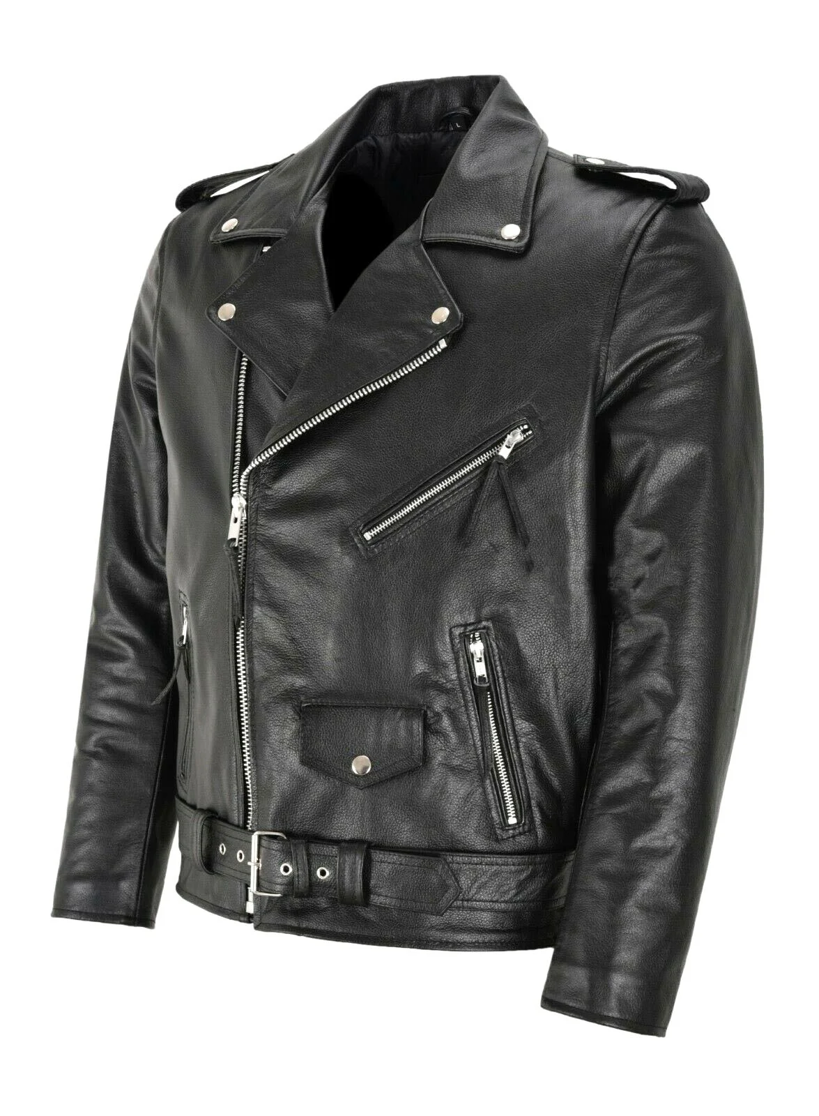 Chaqueta de cuero para hombre, - Jacket Mens Fashion reseña y precio