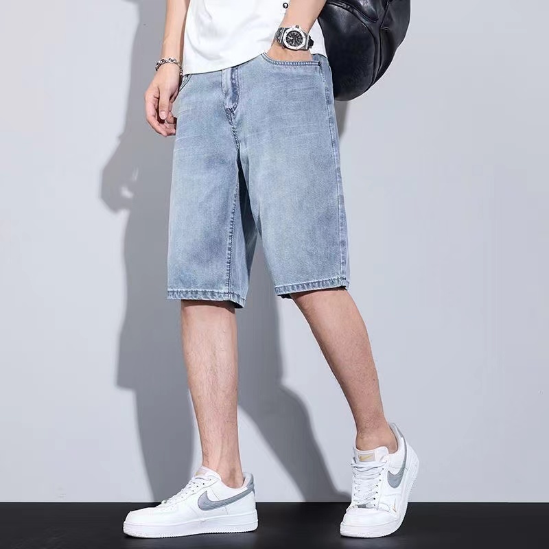 Pantalones Cortos de Mezclilla - Men'S Fashion With Baggy Jeans reseña y precio
