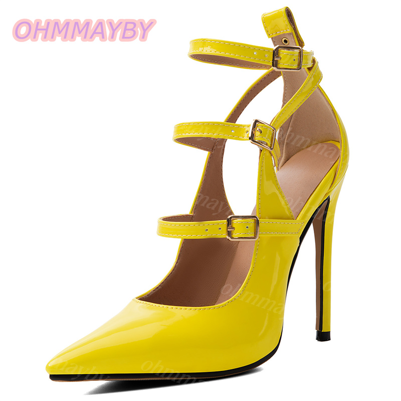 Zapatos de Tacón Stiletto para - Yellow Men'S Fashion reseña y precio