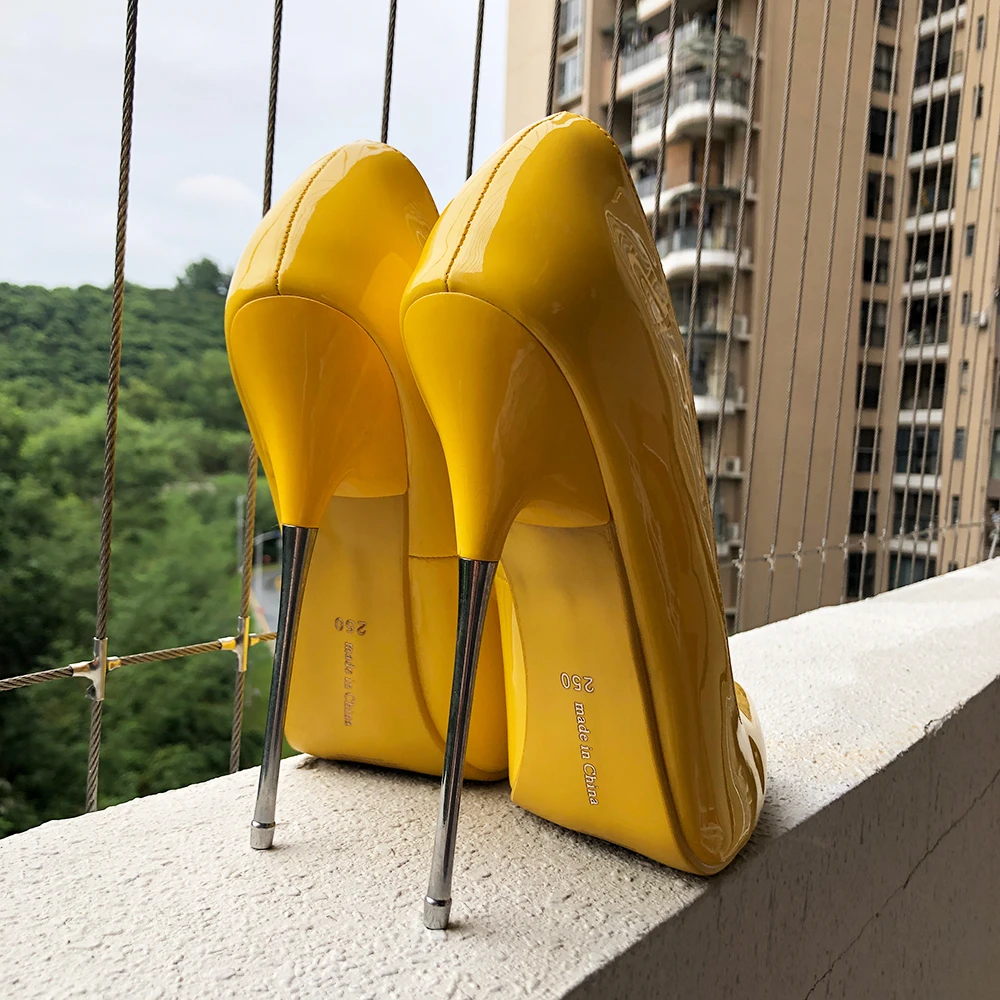 Recién tacones de Metal ultraa - Yellow Men'S Fashion reseña y precio
