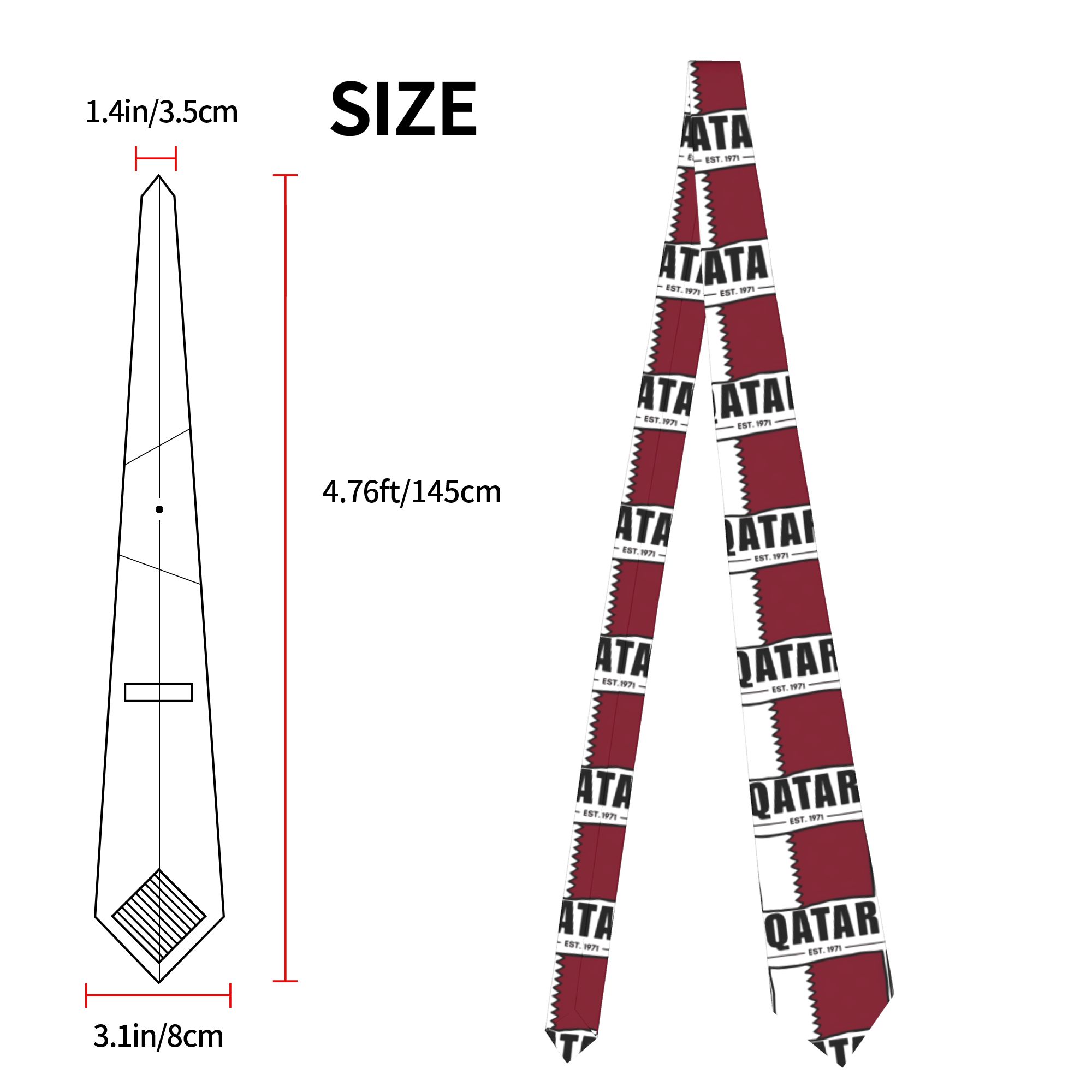 Corbata con diseño de la bande - Men'S Fashion Qatar reseña y precio