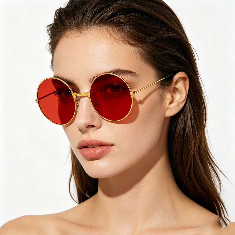 Gafas de sol clásicas con mont - Yellow Men'S Fashion reseña y precio