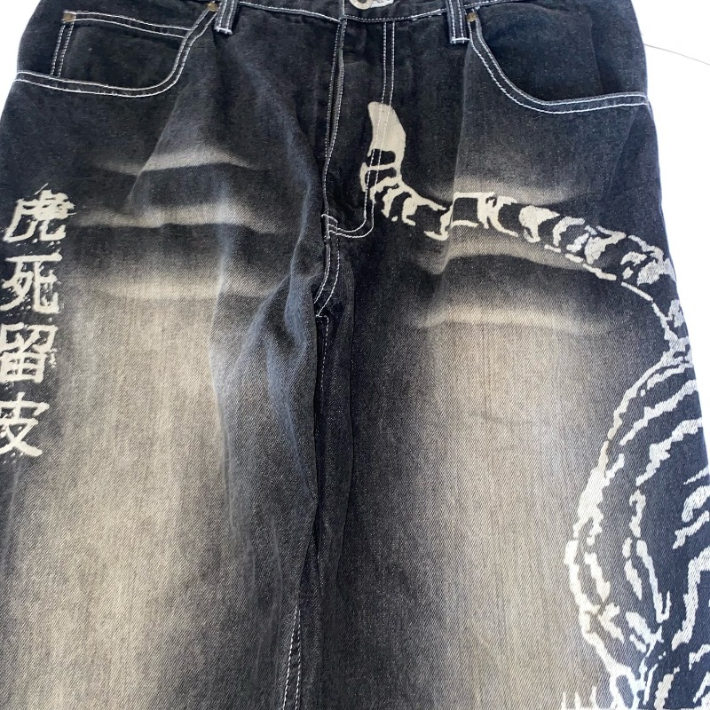 2025 moda nuevo patrón de gran - Men'S Fashion With Baggy Jeans reseña y precio