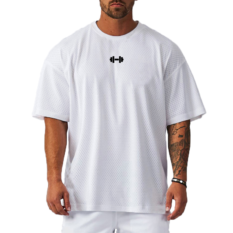 Camisa holgada de manga corta  - Muscle Tee Workout reseña y precio