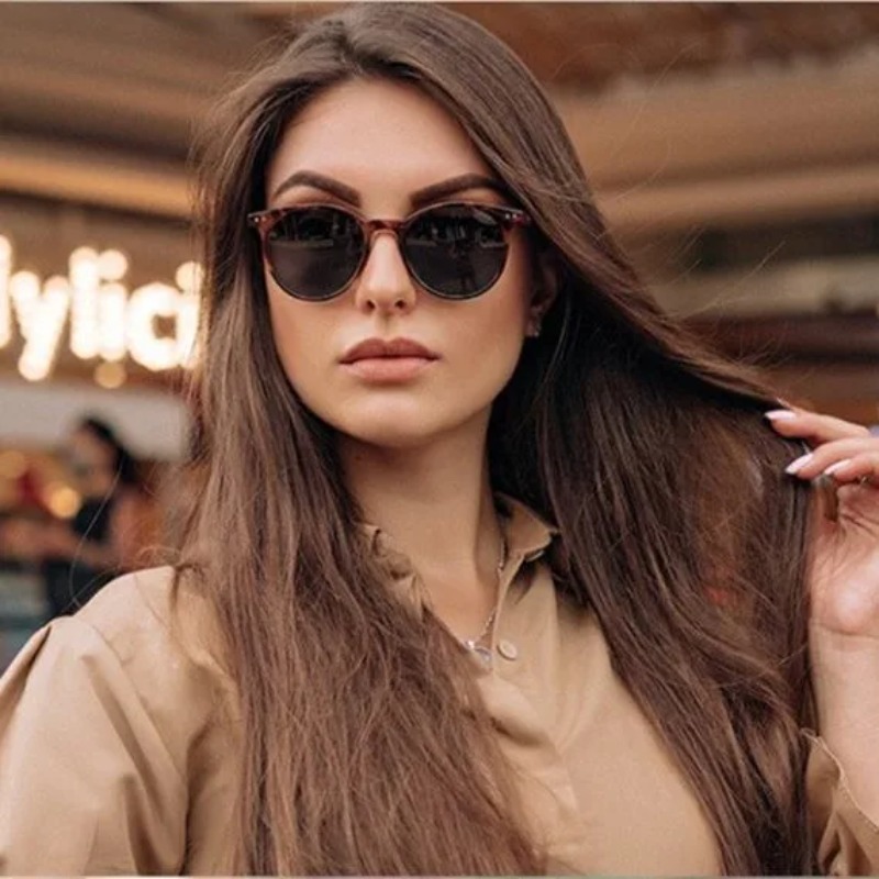 Gafas de Sol Redondas Vintage  - Yellow Men'S Fashion reseña y precio