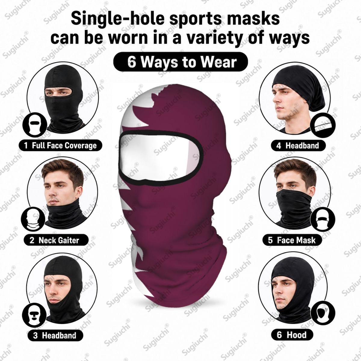 Pasamontañas de ciclismo Qatar - Men'S Fashion Qatar reseña y precio