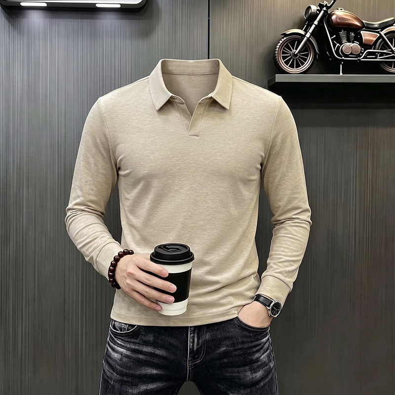 Camiseta de Manga Larga Casual - Men'S Fashion Trends reseña y precio