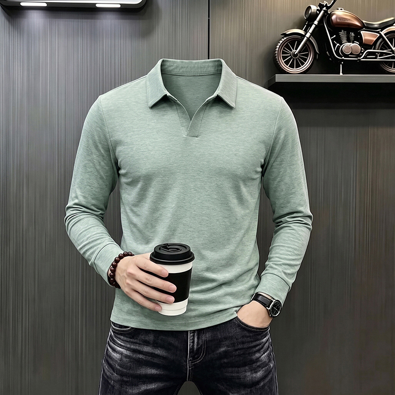 Camiseta de Manga Larga Casual - Men'S Fashion Trends reseña y precio