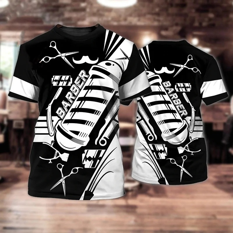 Camiseta de barbero personaliz - Men'S Fashion Haircuts reseña y precio