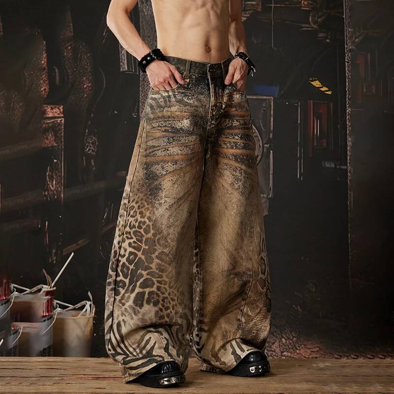 LUZHEN 2026 Nuevos Jeans Casua - Men'S Fashion With Baggy Jeans reseña y precio