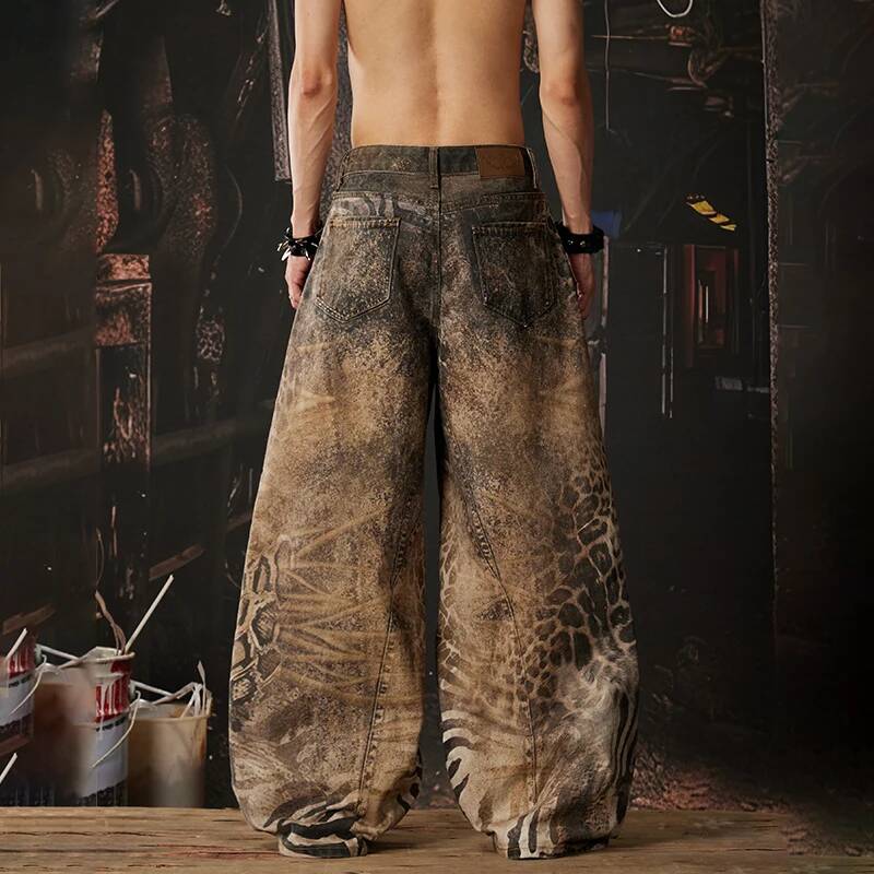 LUZHEN 2026 Nuevos Jeans Casua - Men'S Fashion With Baggy Jeans reseña y precio