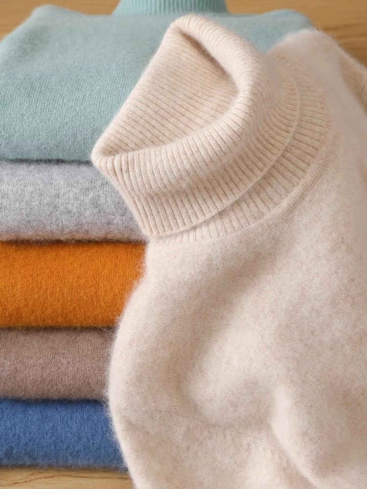 Suéter de cachemira de terciop - Turtleneck Sweater Men reseña y precio