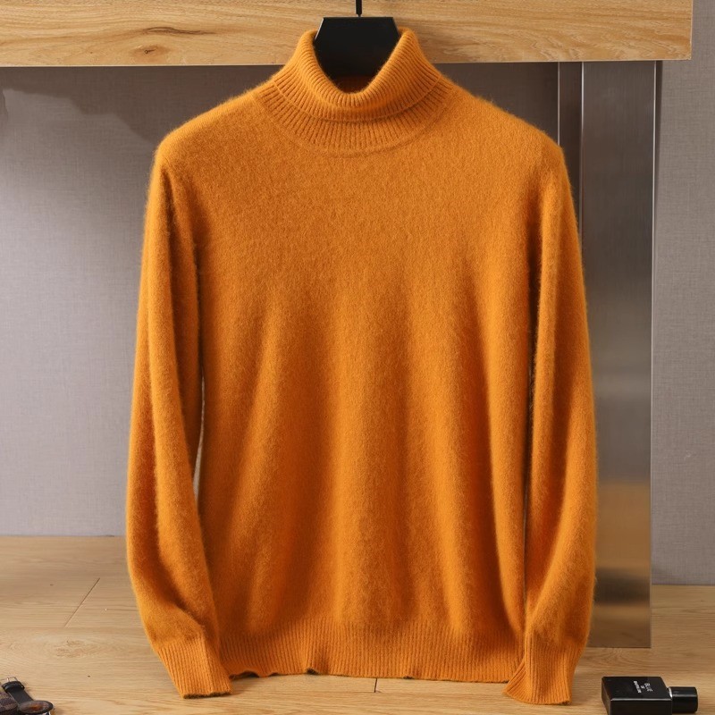 Suéter de cachemira de terciop - Turtleneck Sweater Men reseña y precio