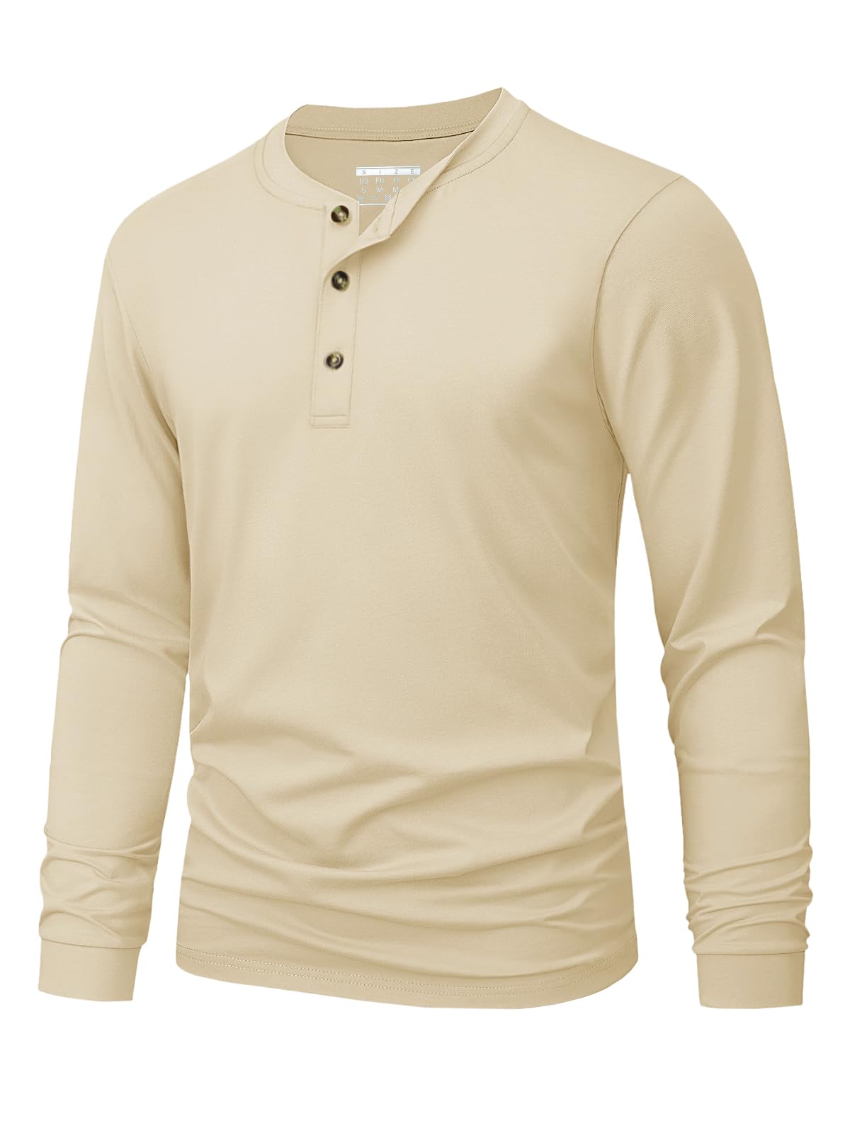 Camiseta Henley para hombre, c - Men'S Tops Fashion reseña y precio