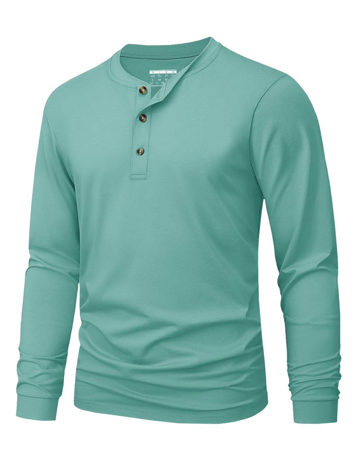 Camiseta Henley para hombre, c - Men'S Tops Fashion reseña y precio