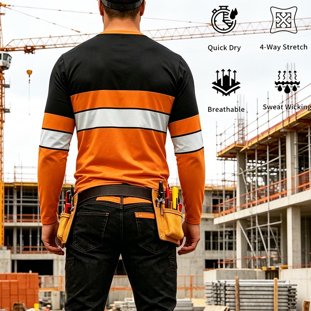 Camiseta de Trabajo a Rayas de - Men'S Fashion Trends reseña y precio