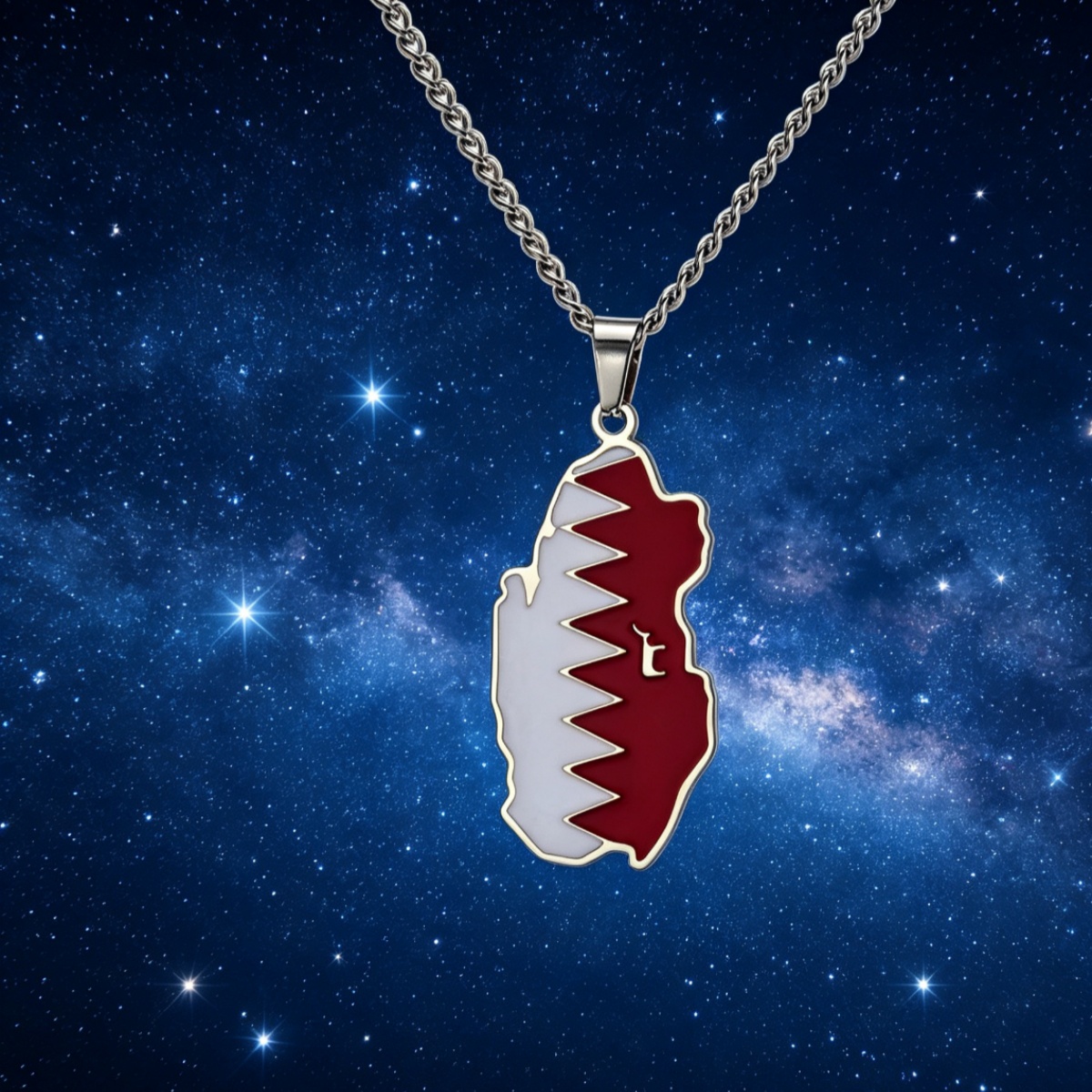 Collar con mapa de Qatar de ac - Men'S Fashion Qatar reseña y precio