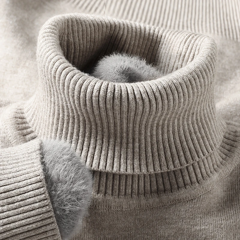 Ropa de chándal para hombre, s - Turtleneck Sweater Men reseña y precio