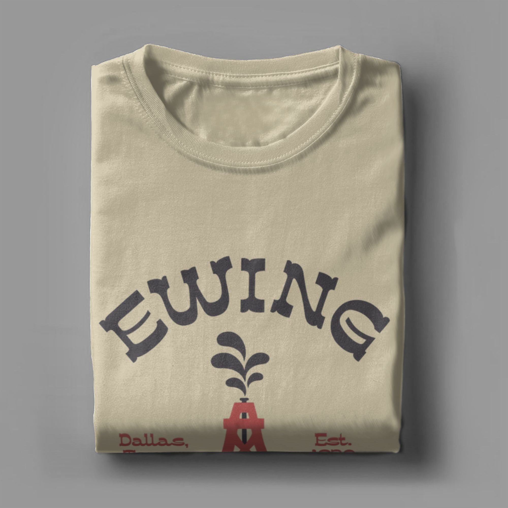 Camiseta Ewing Oil Co. Dallas  - Men'S Fashion 70S reseña y precio